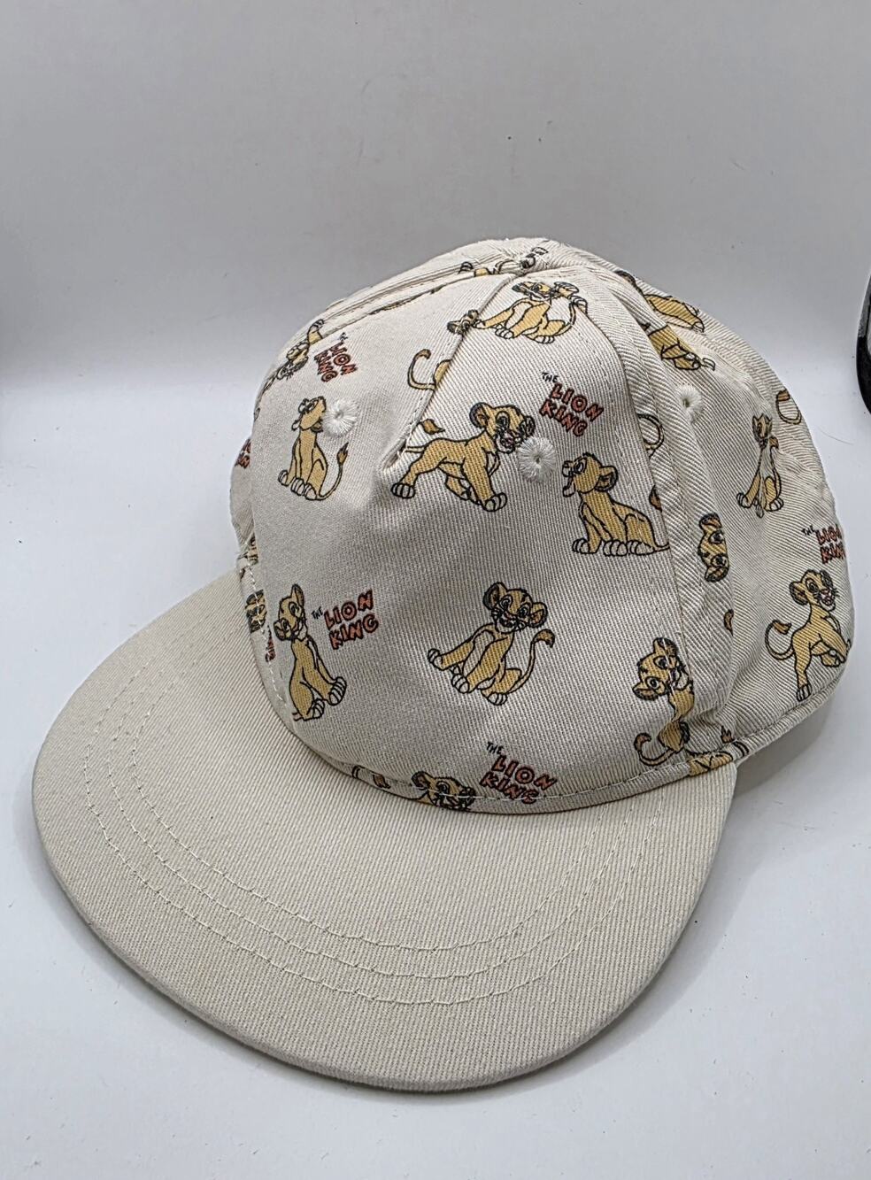 H&M Disney The Lion King Simba Baby Baseball Cap Hat Cream 6-9M EU 74